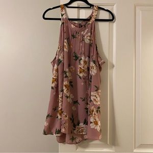 Torrid size 3 floral tank top